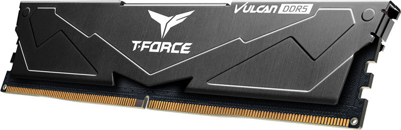 Team T-Force Vulcan Black 16GB (1x16GB) 6000Mhz DDR5 CL38 Siyah Gaming Ram
