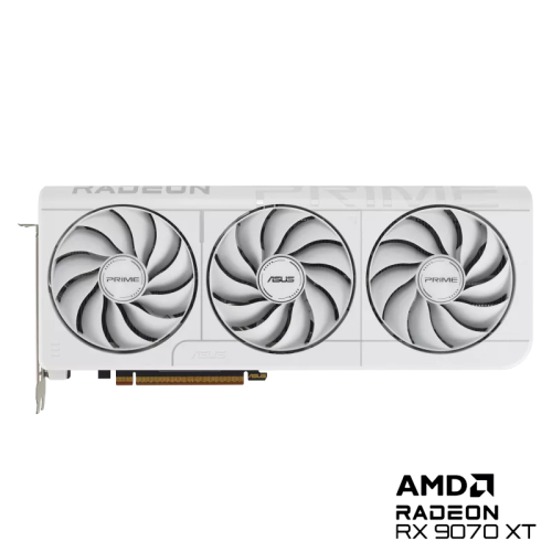 ASUS PRIME Radeon RX 9070XT 16GB PRIME-RX9070XT-O16G-WHITE GDDR6 256Bit DX12 Gaming Beyaz Ekran Kartı