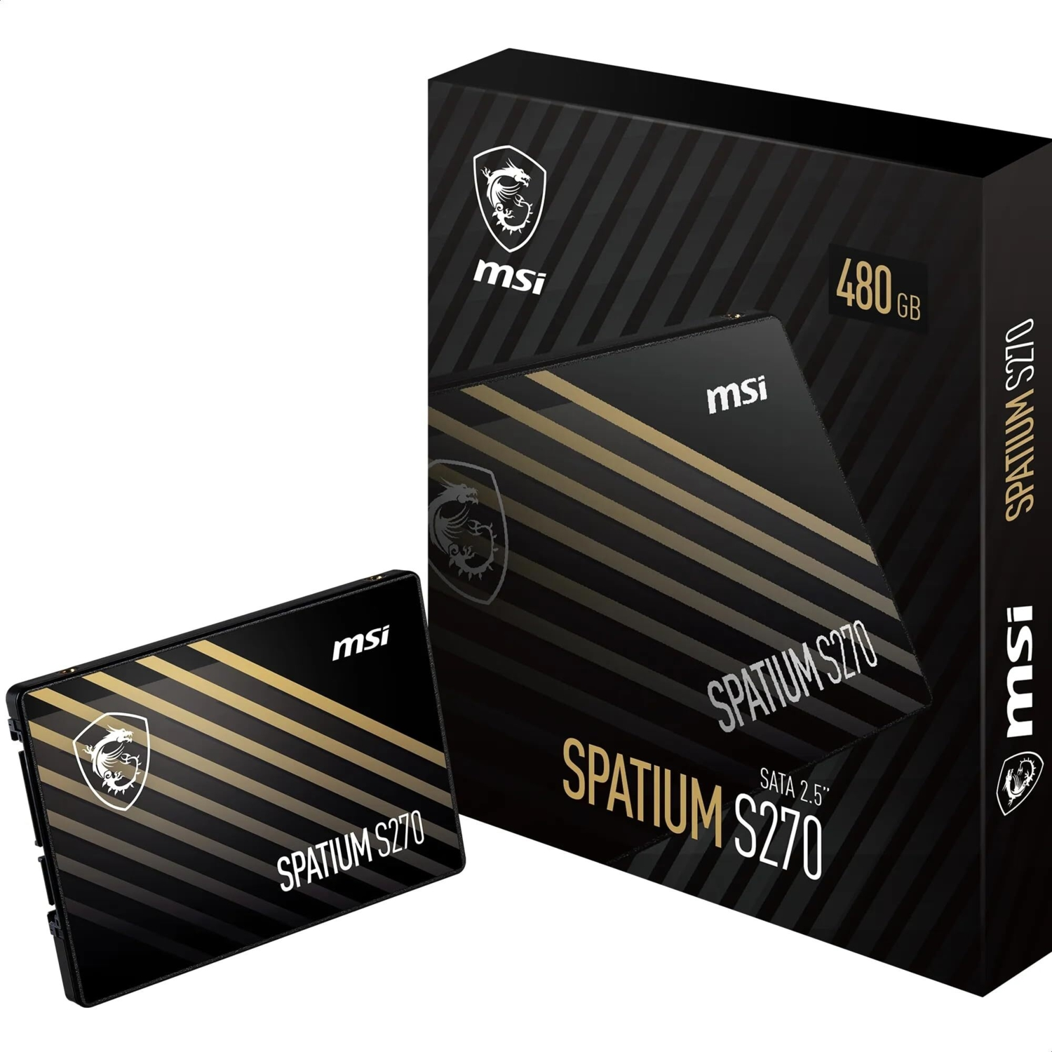 MSI SPATIUM S270 480GB 500-450 MB/s 2.5″ SATA3 SSD Disk