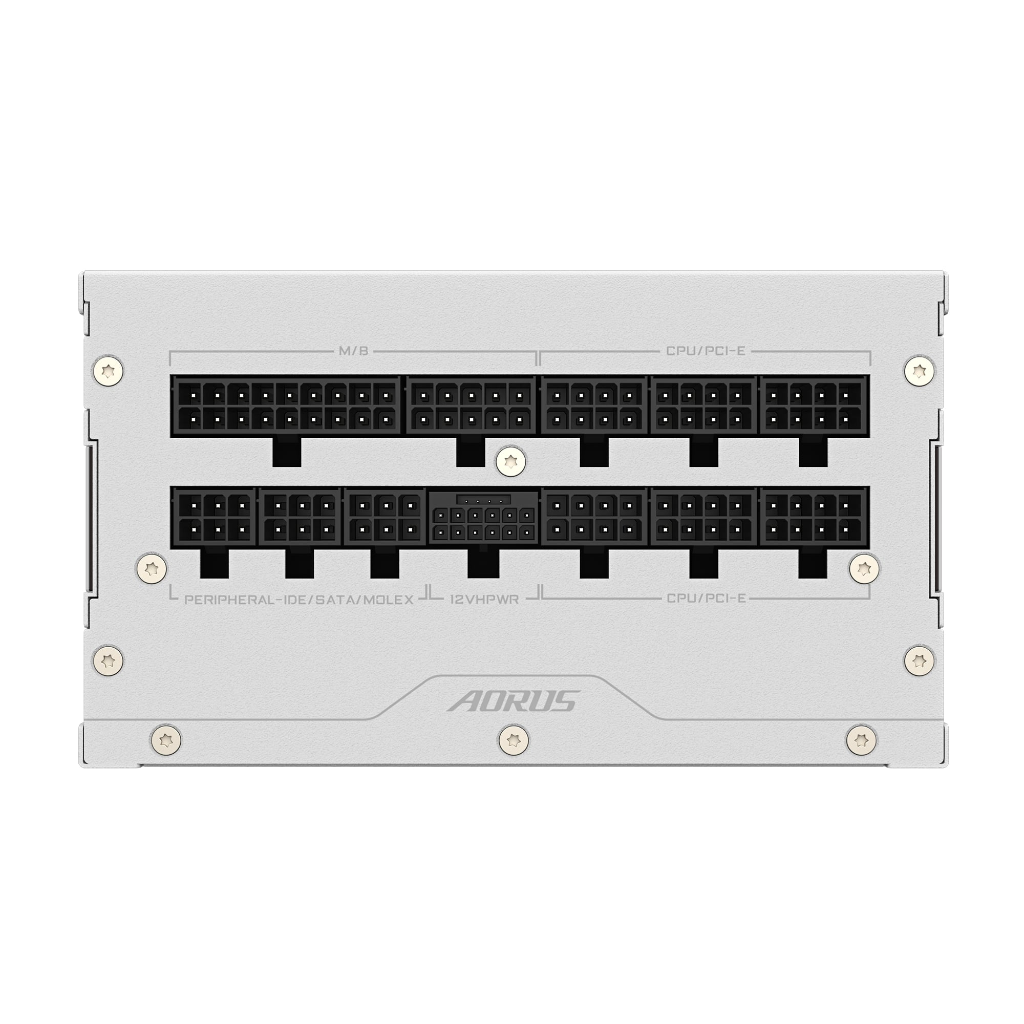 Gigabyte Aorus Elite 1000w 80+ Platinium PCIe 5.0 - ATX 3.1 Full Modüler Beyaz Power Supply