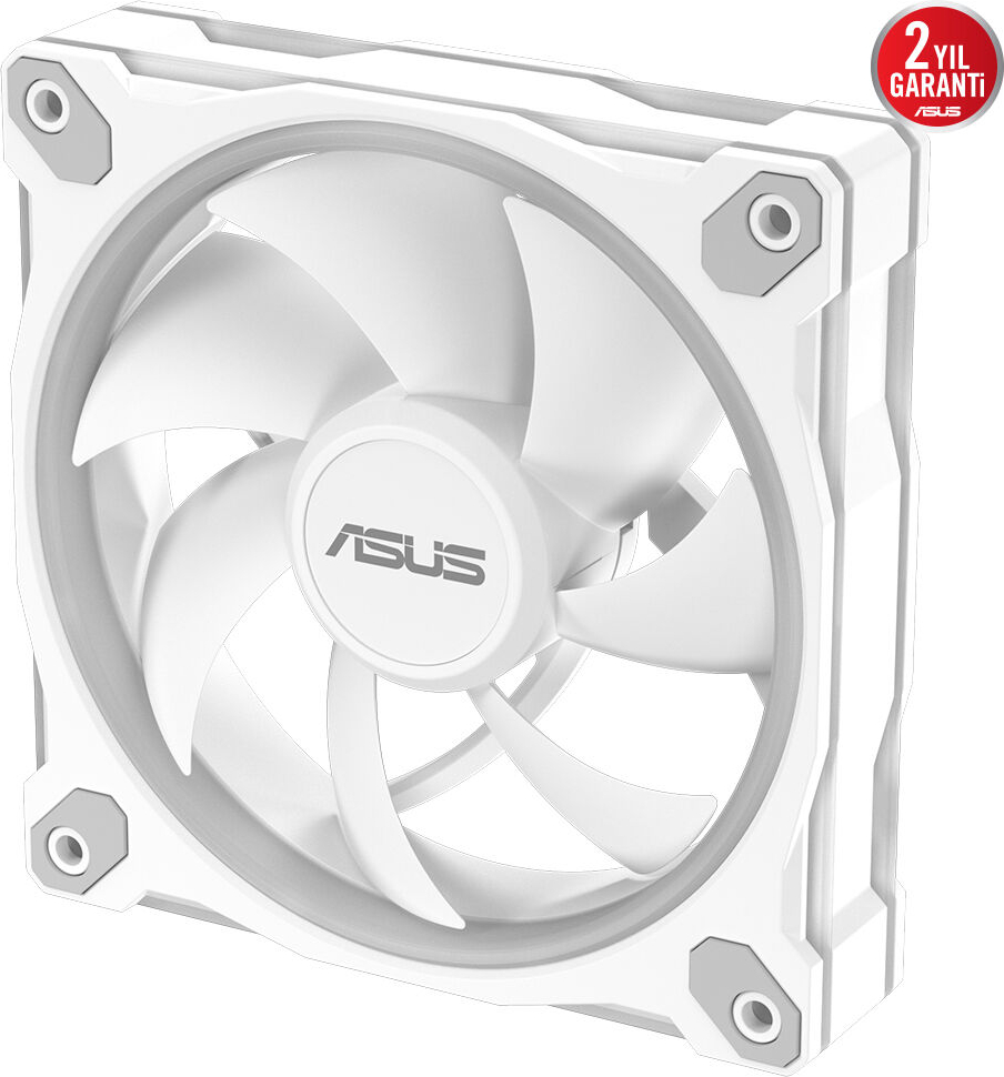 ASUS PRIME MR120 120mm ARGB Beyaz Kasa Fanı
