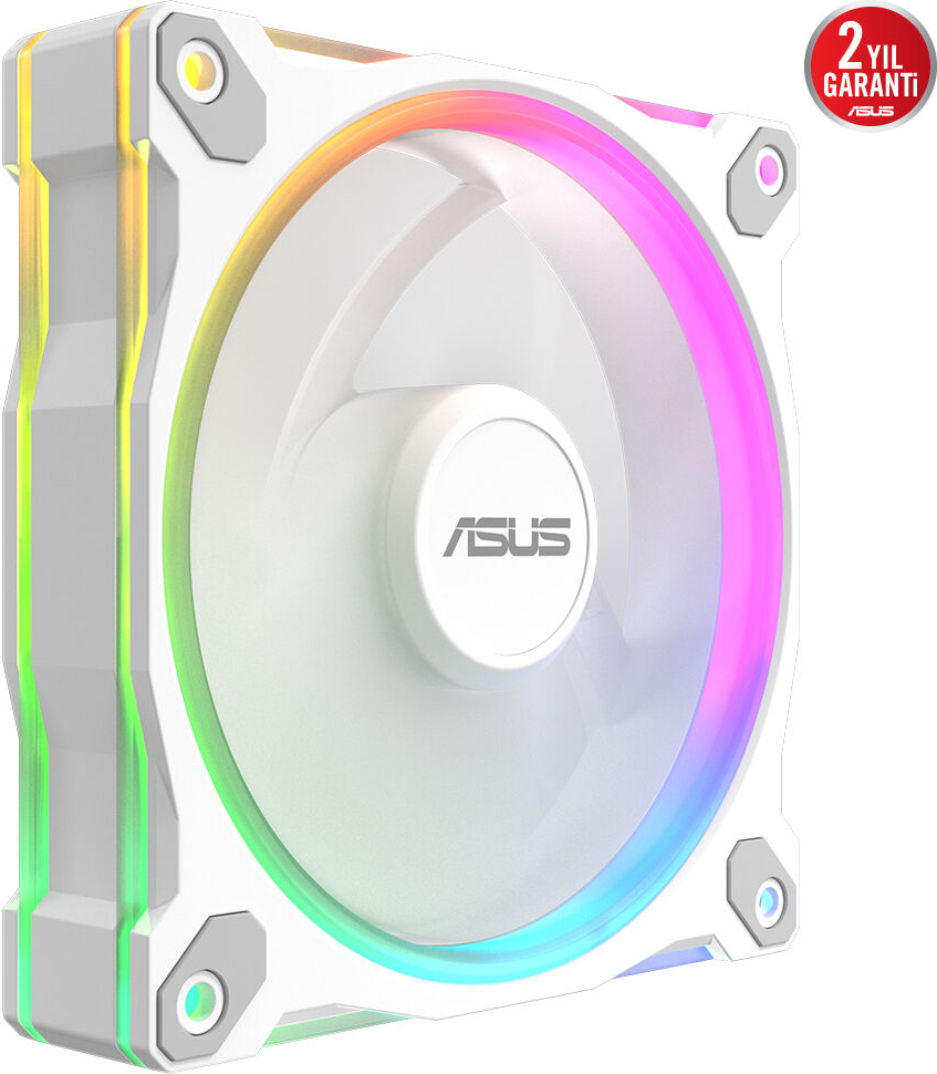 ASUS PRIME MR120 120mm ARGB Beyaz Kasa Fanı