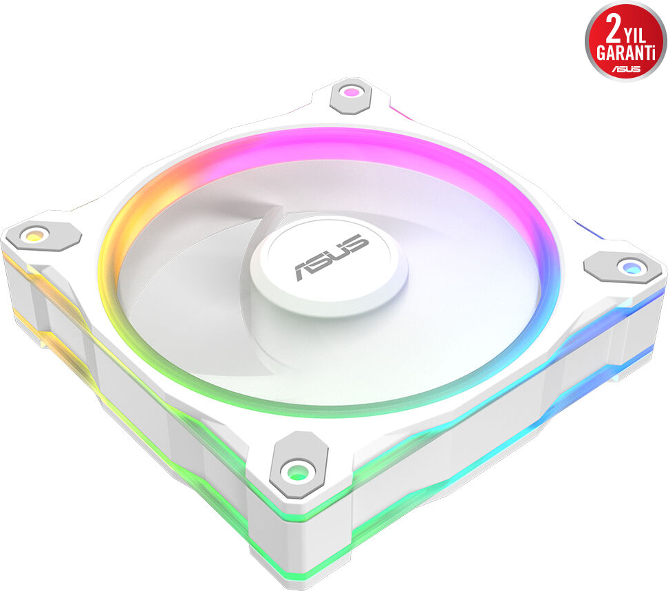 ASUS PRIME MR120 120mm ARGB Beyaz Kasa Fanı