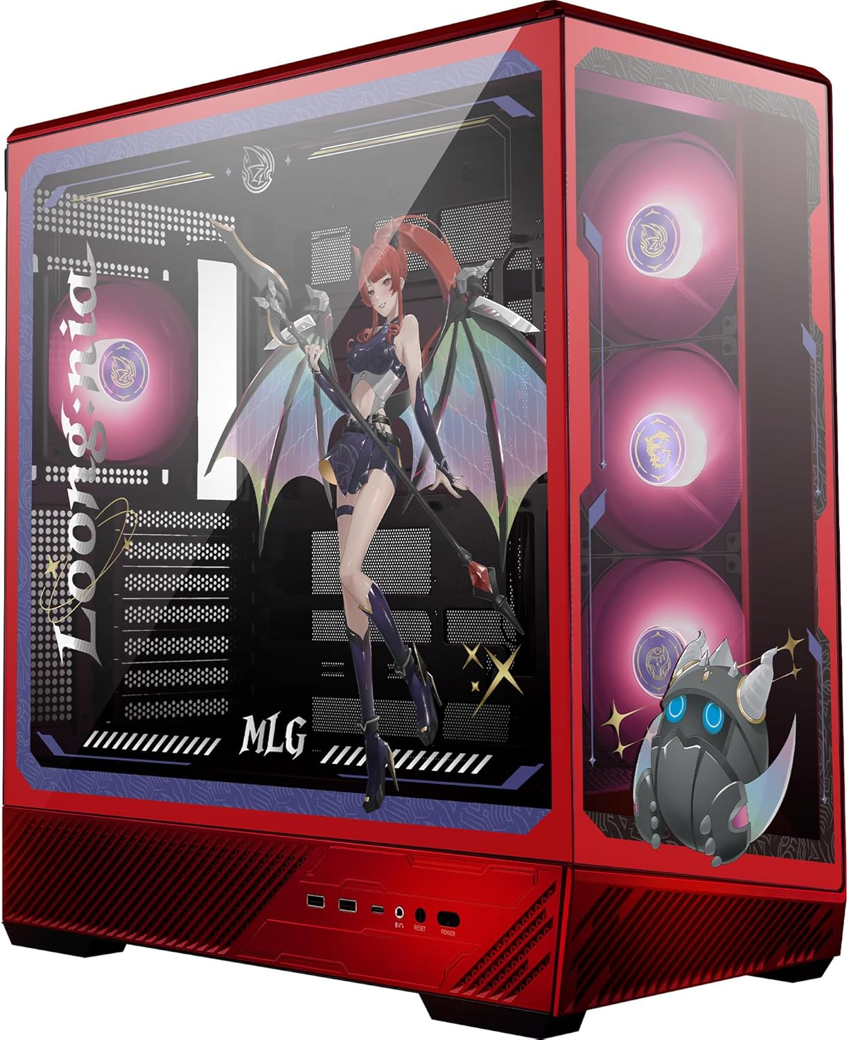 MSI MAG PANO 130R MLG EDITION 4 x ARGB Fan USB 3.2 ATX Tower Gaming Kasa