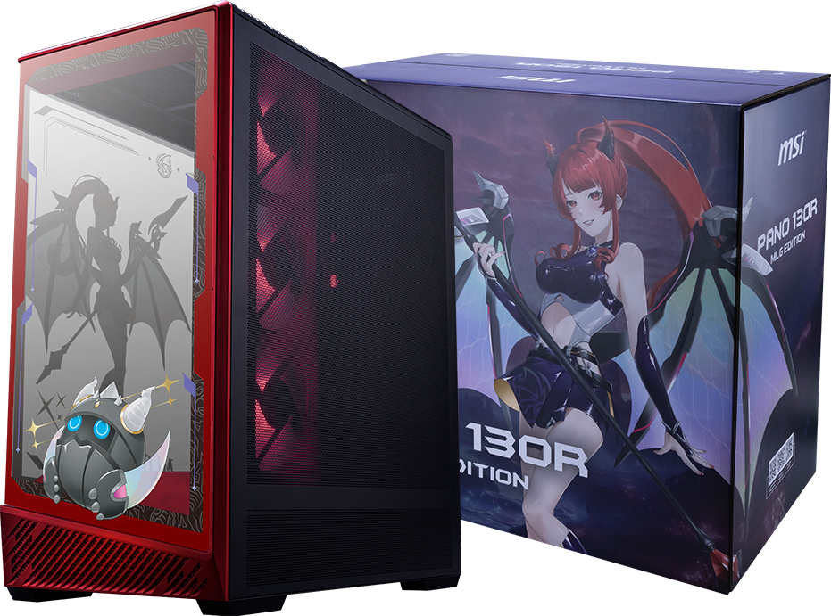 MSI MAG PANO 130R MLG EDITION 4 x ARGB Fan USB 3.2 ATX Tower Gaming Kasa