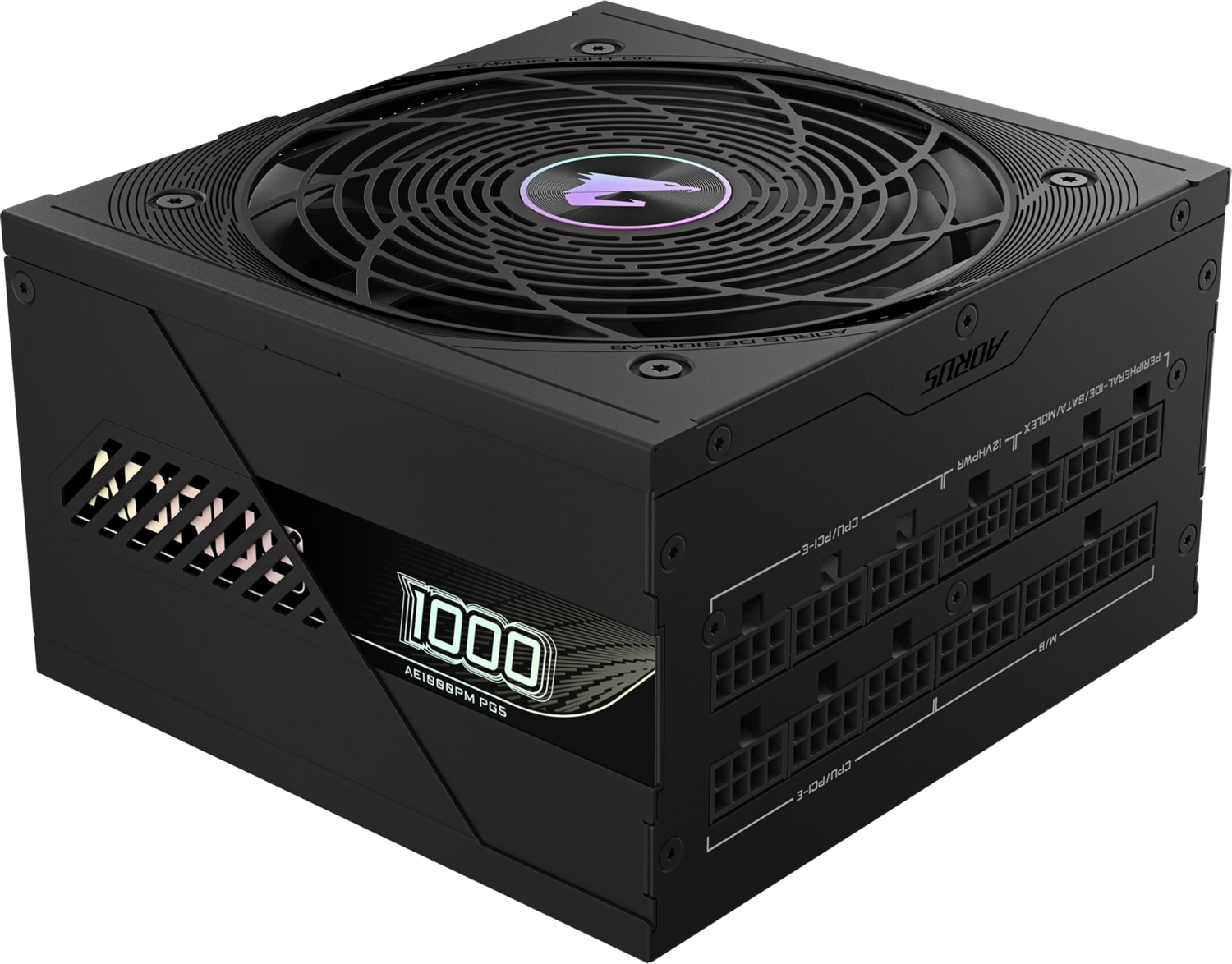 Gigabyte Aorus Elite 1000w 80+ Platinium PCIe 5.0 - ATX 3.1 Full Modüler Siyah Power Supply