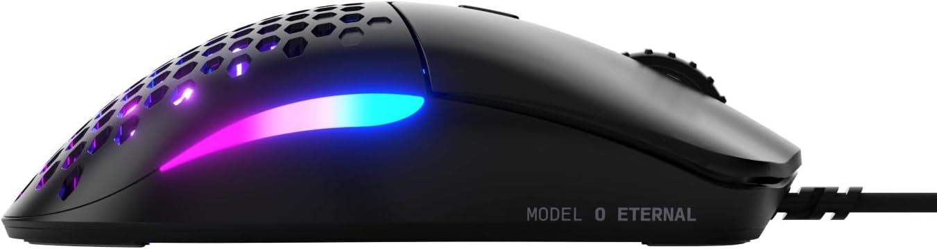Glorious Model O Eternal GLO-OE-W-BLK Siyah RGB Optik Kablolu Oyuncu Mouse