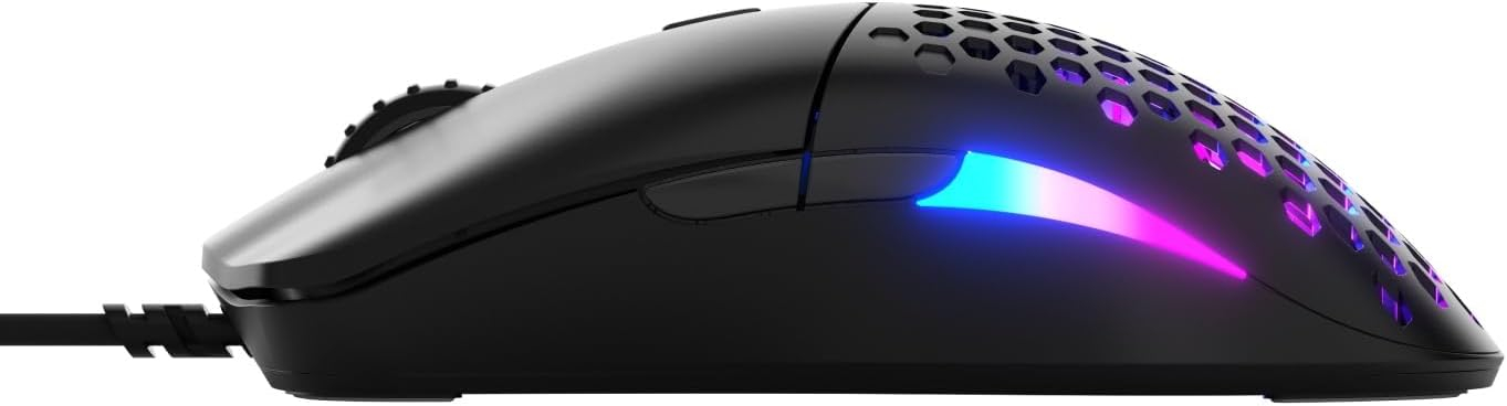 Glorious Model O Eternal GLO-OE-W-BLK Siyah RGB Optik Kablolu Oyuncu Mouse