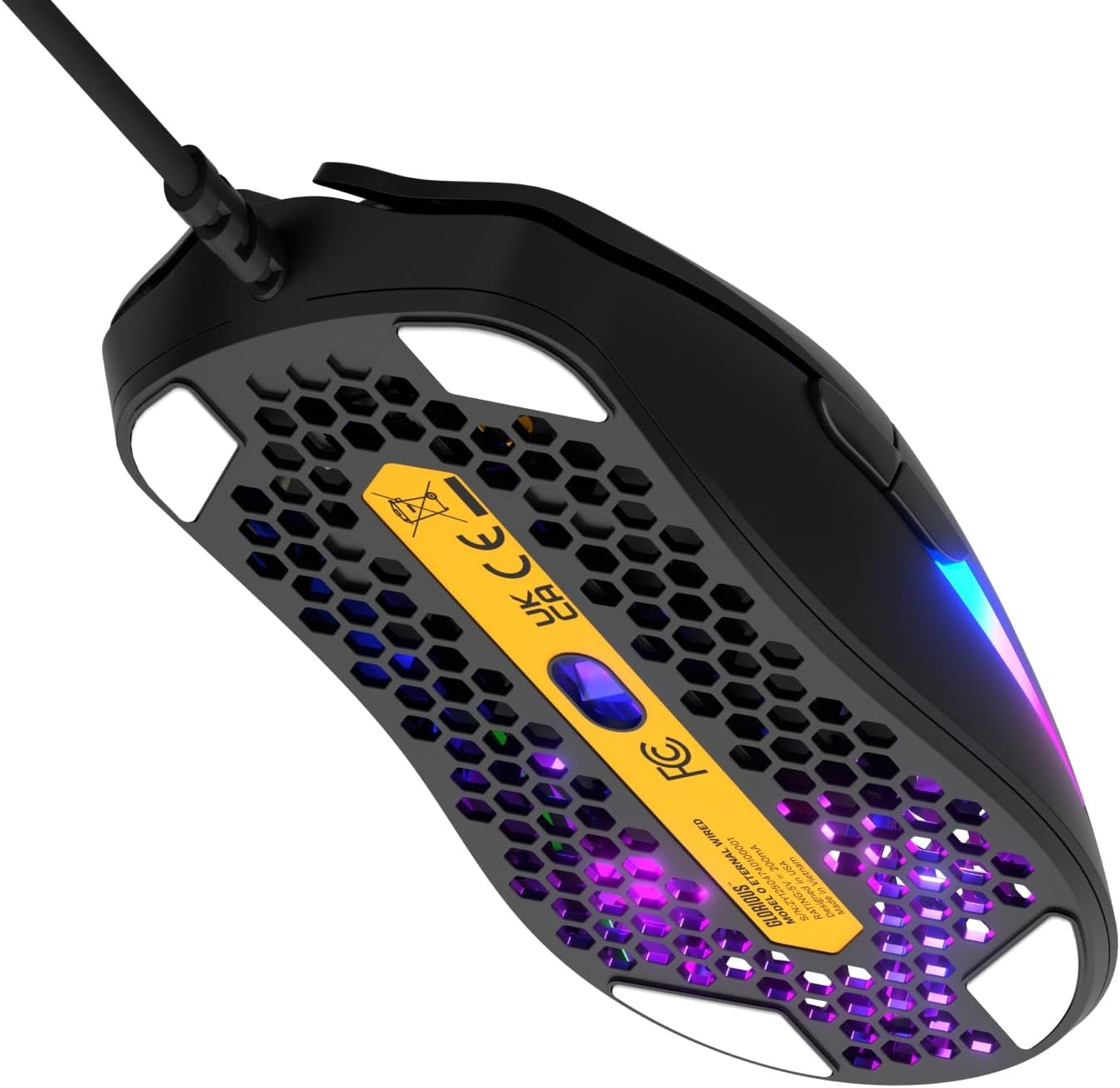 Glorious Model O Eternal GLO-OE-W-BLK Siyah RGB Optik Kablolu Oyuncu Mouse
