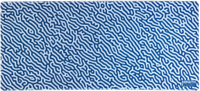 Wraith Studio Jungle Maze Deskmat Koyu Mavi