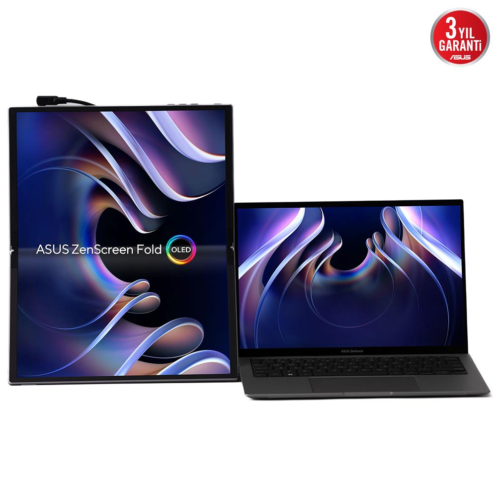 ASUS ZenScreen MQ17QH 17.3″ 0.2ms 60Hz 2.5K QHD Taşınabilir Monitör