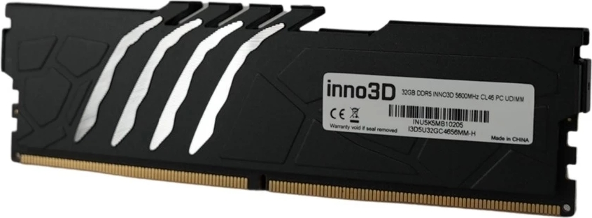 Inno3D 32GB 5600MHz CL46 DDR5 Gaming Ram