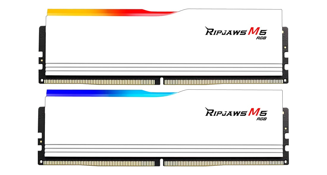 GSKILL Ripjaws M5 RGB 32 GB (2x16) 6400MHz CL36 DDR5 Gaming Ram