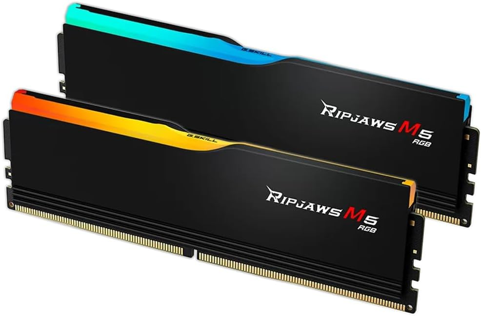 GSKILL Ripjaws M5 RGB 32 GB (2x16) 6400MHz CL36 DDR5 Gaming Ram