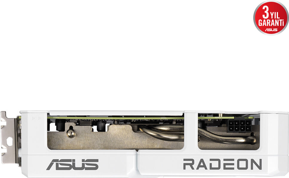 ASUS DUAL AMD Radeon RX 9060XT 16GB DUAL-RX9060XT-16G-WHITE GDDR6 128Bit DX12 Gaming Beyaz Ekran Kartı