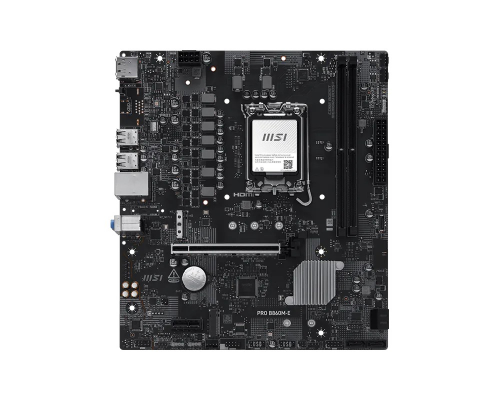 MSI PRO B860M-E Intel B860 Soket 1851 DDR5 6400+(OC)MHz ATX Gaming (Oyuncu) Anakart