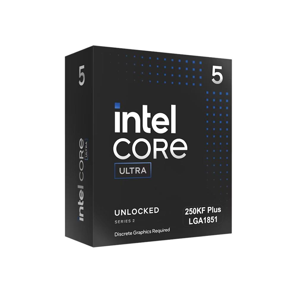 Intel Core Ultra 5 Processor 250K Plus Arrow Lake 3.3 GHz 18 Çekirdek 30MB L2 Önbellek Soket 1851 İşlemci Tray