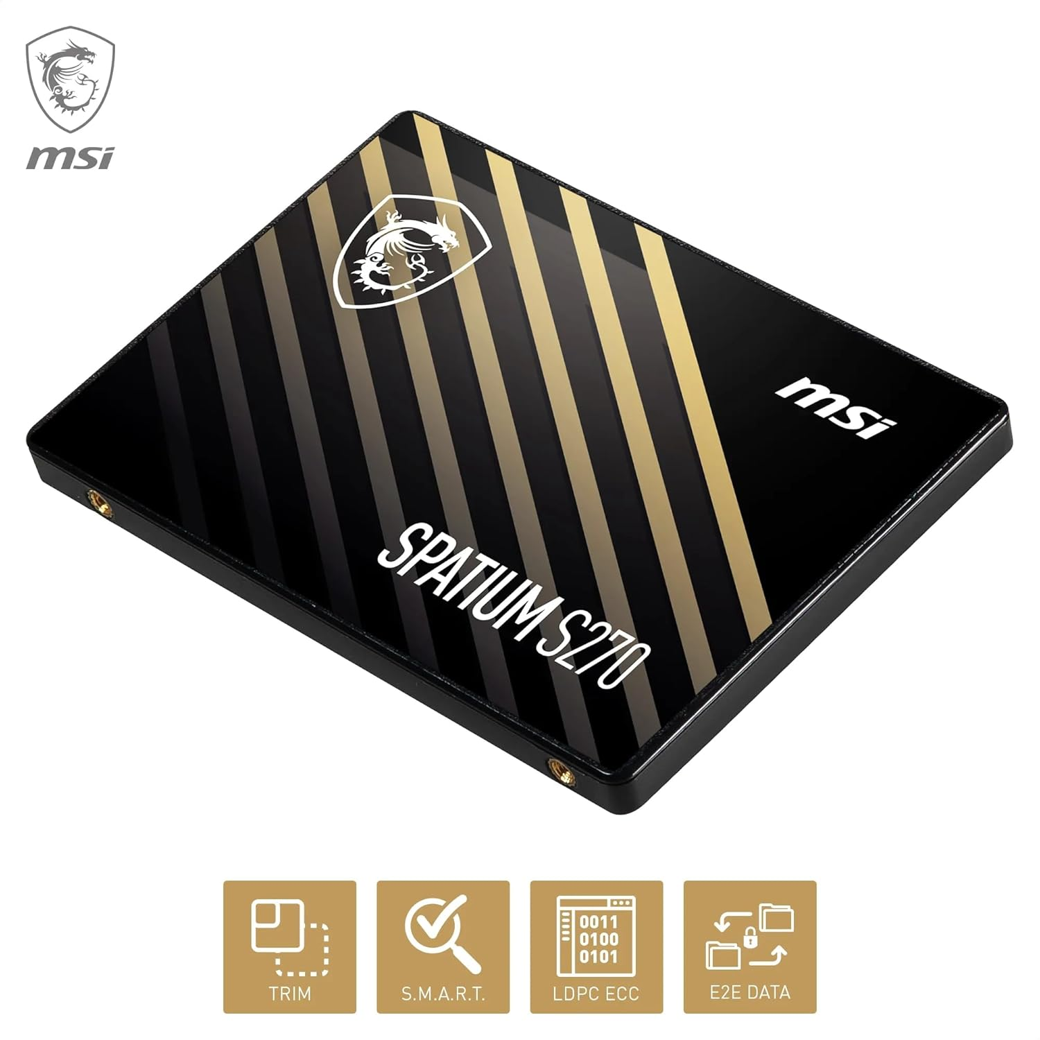 MSI SPATIUM S270 960GB 500-450 MB/s 2.5″ SATA3 SSD Disk