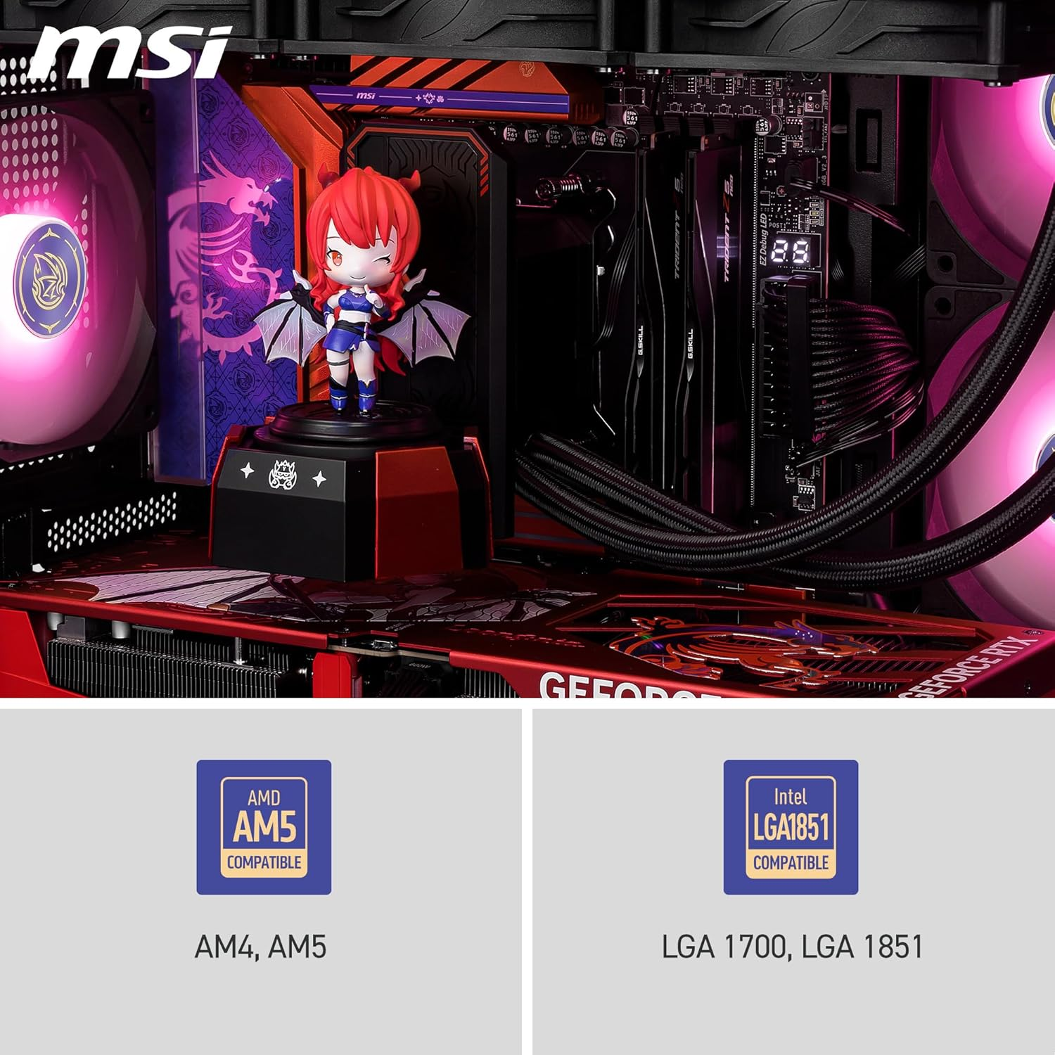 MSI MAG CORELIQUID A17 MLG EDITION 360mm İşlemci Sıvı Soğutucu