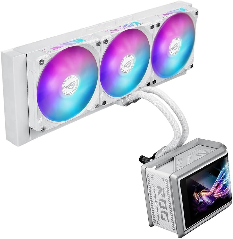 ASUS ROG RYUO IV SLC 360 ARGB 360mm Beyaz İşlemci Sıvı Soğutucu