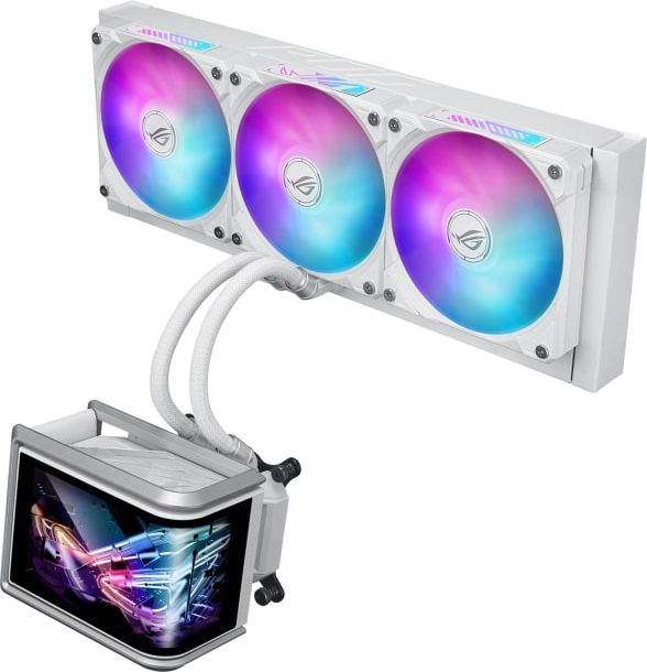 ASUS ROG RYUO IV SLC 360 ARGB 360mm Beyaz İşlemci Sıvı Soğutucu