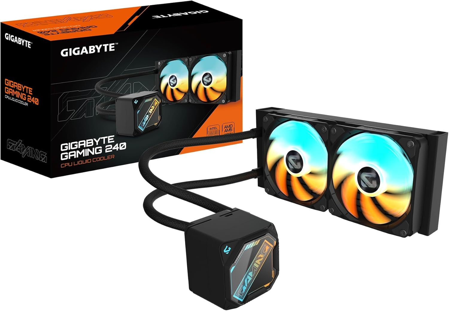 Gigabyte WaterForce GP-GIGABYTE GME 240 240mm Siyah İşlemci Sıvı Soğutucu