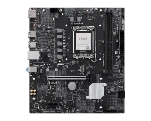 MSI PRO H810M-E Intel H810 Soket 1851 DDR5 6400+(OC)MHz mATX Gaming (Oyuncu) Anakart