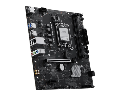 MSI PRO H810M-E Intel H810 Soket 1851 DDR5 6400+(OC)MHz mATX Gaming (Oyuncu) Anakart