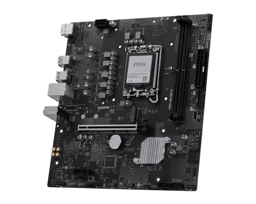 MSI PRO H810M-E Intel H810 Soket 1851 DDR5 6400+(OC)MHz mATX Gaming (Oyuncu) Anakart
