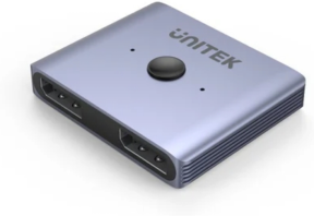 Unitek 8K DisplayPort Çift Yönlü Switch (V1609A)