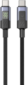 Unitek LED Ekranlı 60W USB-C Şarj Kablosu USB2.0 (C14158ABK01-1M)