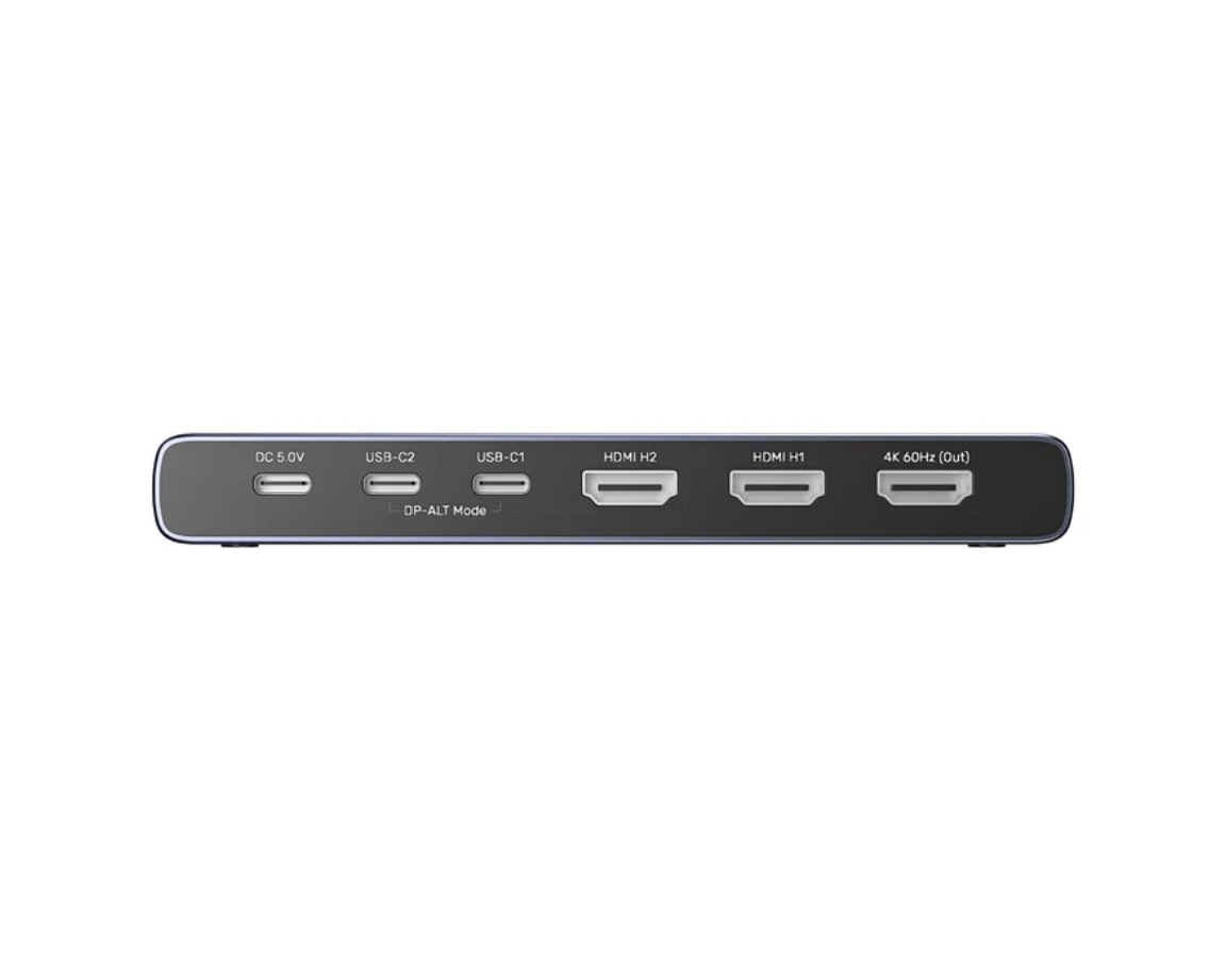 Unitek 4K HDMI/ USB-C Switch 4 Girişi 1 Çıkış (V1313AGY01-EU)