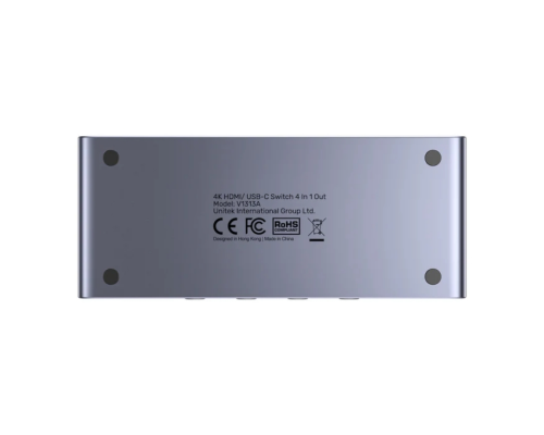 Unitek 4K HDMI/ USB-C Switch 4 Girişi 1 Çıkış (V1313AGY01-EU)