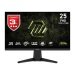MSI MAG 255F X24 24.5″ 240Hz 0.5ms Full HD Adaptive Sync Rapid IPS Gaming Monitör