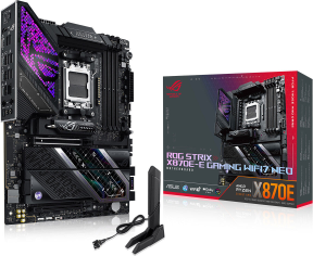 ASUS ROG STRIX X870E-E GAMING WIFI7 NEO AMD X870 AM5 DDR5 9000 HDMI Gaming (Oyuncu) Anakart