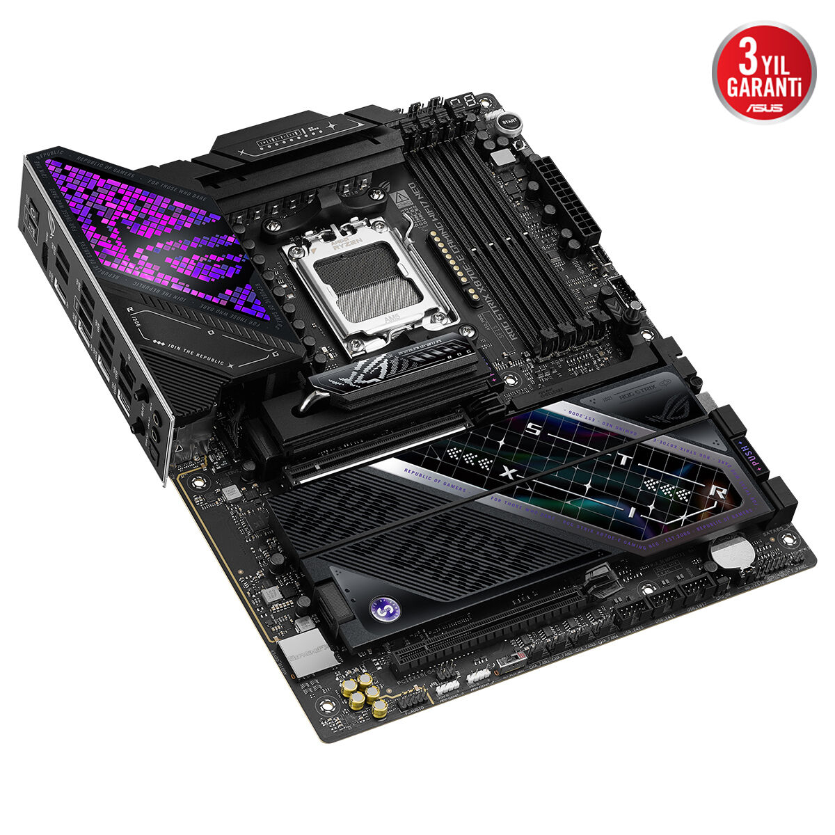 ASUS ROG STRIX X870E-E GAMING WIFI7 NEO AMD X870 AM5 DDR5 9000 HDMI Gaming (Oyuncu) Anakart