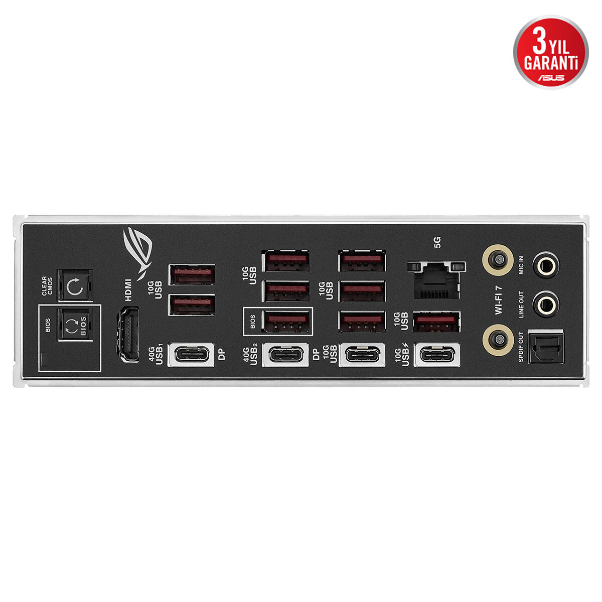 ASUS ROG STRIX X870E-E GAMING WIFI7 NEO AMD X870 AM5 DDR5 9000 HDMI Gaming (Oyuncu) Anakart