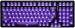 ATK A98 Pro Shadow Purple Mekanik Klavye