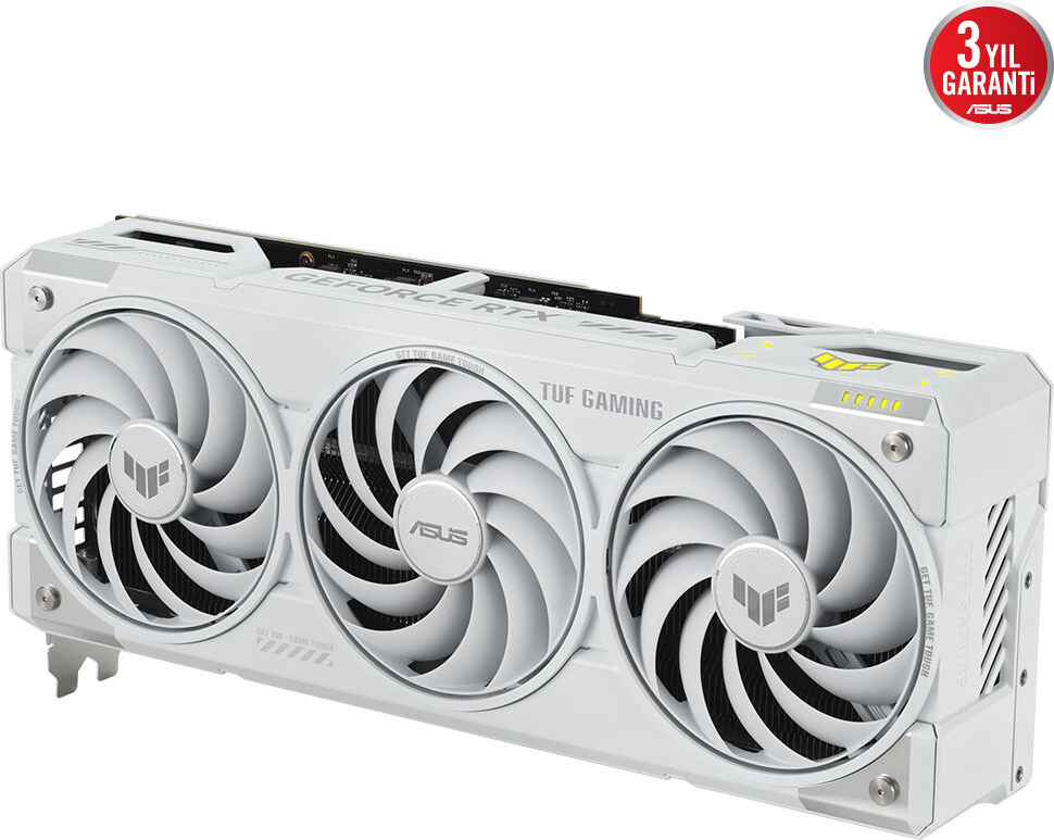 ASUS TUF Gaming GeForce RTX 5070 Ti 16GB OC White Edition TUF-RTX5070TI-O16G-WHITE-GAMING GDDR7 256 Bit Gaming Ekran Kartı