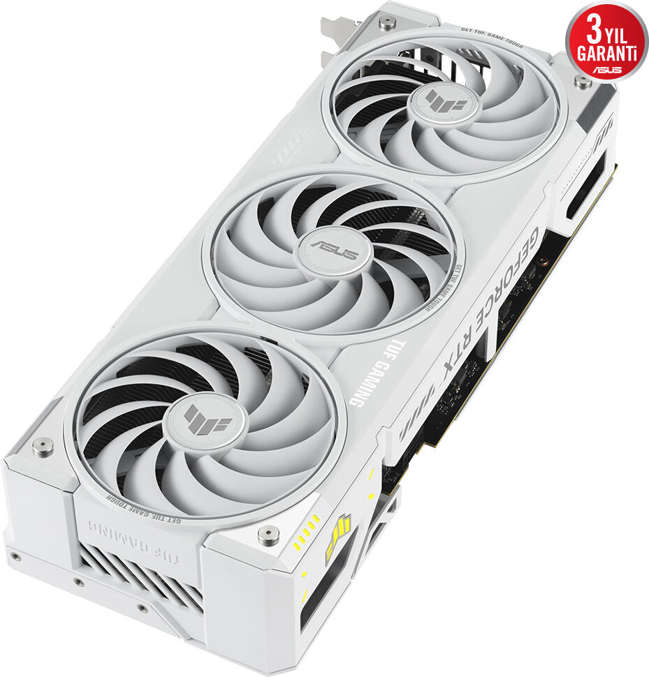 ASUS TUF Gaming GeForce RTX 5070 Ti 16GB OC White Edition TUF-RTX5070TI-O16G-WHITE-GAMING GDDR7 256 Bit Gaming Ekran Kartı