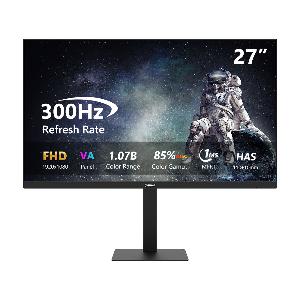 DAHUA LM27-E240A 27″ 300Hz 1ms Full HD VA Gaming (Oyuncu) Monitör