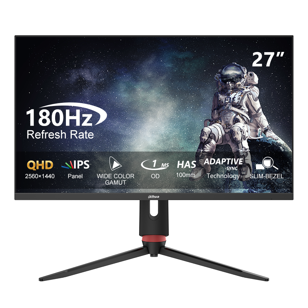 DAHUA LM27-E331A 27″ 180Hz 1ms 2K IPS Gaming (Oyuncu) Monitör