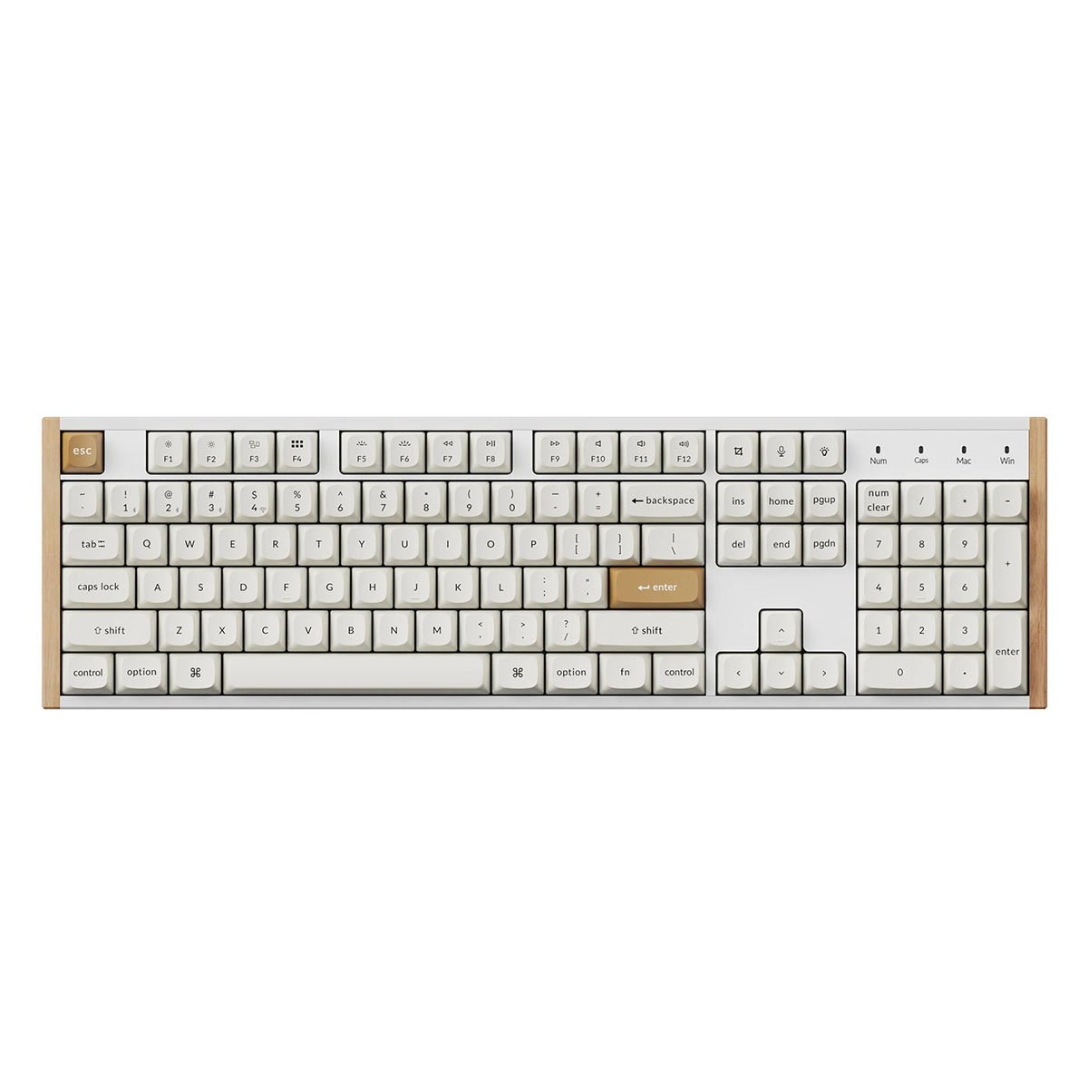 Keychron K10 HE Special Edition Beyaz K10H-Q1-TR Manyetik Switch Hall Effect RGB Kablosuz Hotswap Türkçe Gaming Klavye 