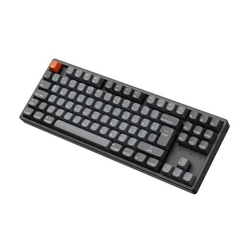 Keychron K8 Max %80 TKL  RGB Red Switch K8M-J1-TR Kablosuz Hotswap Türkçe Mekanik Karbon Siyah Gaming Klavye