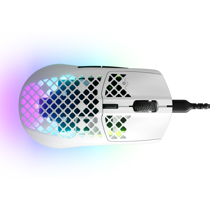 SteelSeries Aerox 3 2022 Edition Snow SSM62603 8500 CPI 6 Tuş RGB Optik Kablolu Gaming (Oyuncu) Mouse