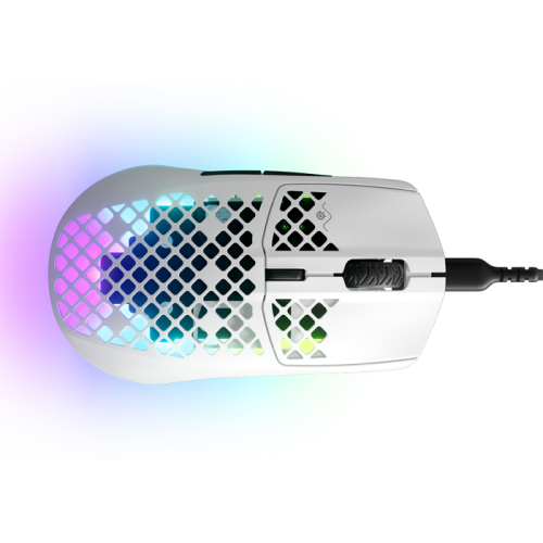SteelSeries Aerox 3 2022 Edition Snow SSM62603 8500 CPI 6 Tuş RGB Optik Kablolu Gaming (Oyuncu) Mouse