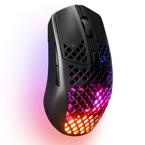 SteelSeries Aerox 3 Wireless 2022 Edition SSM62612 Onyx 18000 CPI 6 Tuş RGB Optik Kablosuz Gaming (Oyuncu) Mouse