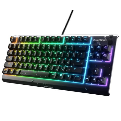 SteelSeries Apex 3 TKL SSK64818 TR Q RGB Membrane Kablolu Gaming (Oyuncu) Klavye