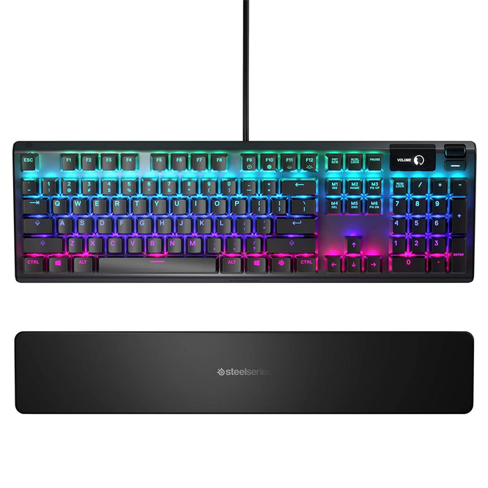 SteelSeries Apex 5 SSK64538 TR Q RGB Blue Switch Hibrit Mekanik Gaming (Oyuncu) Klavye