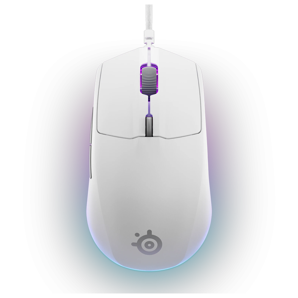SteelSeries Rival 3 Gen 2 SSM62516 Optik 6 Tuş 8500DPI Beyaz Kablolu Gaming (Oyuncu) Mouse